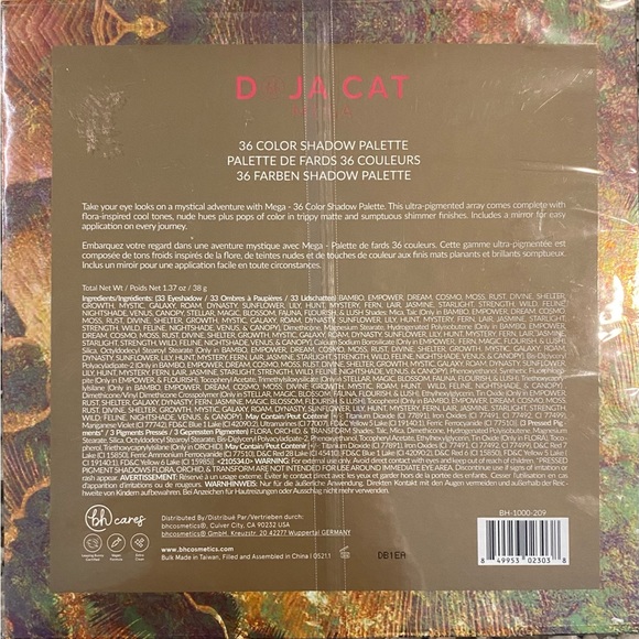 Doja Cat Eye Shadow Palette Limited Edition - Picture 13 of 14